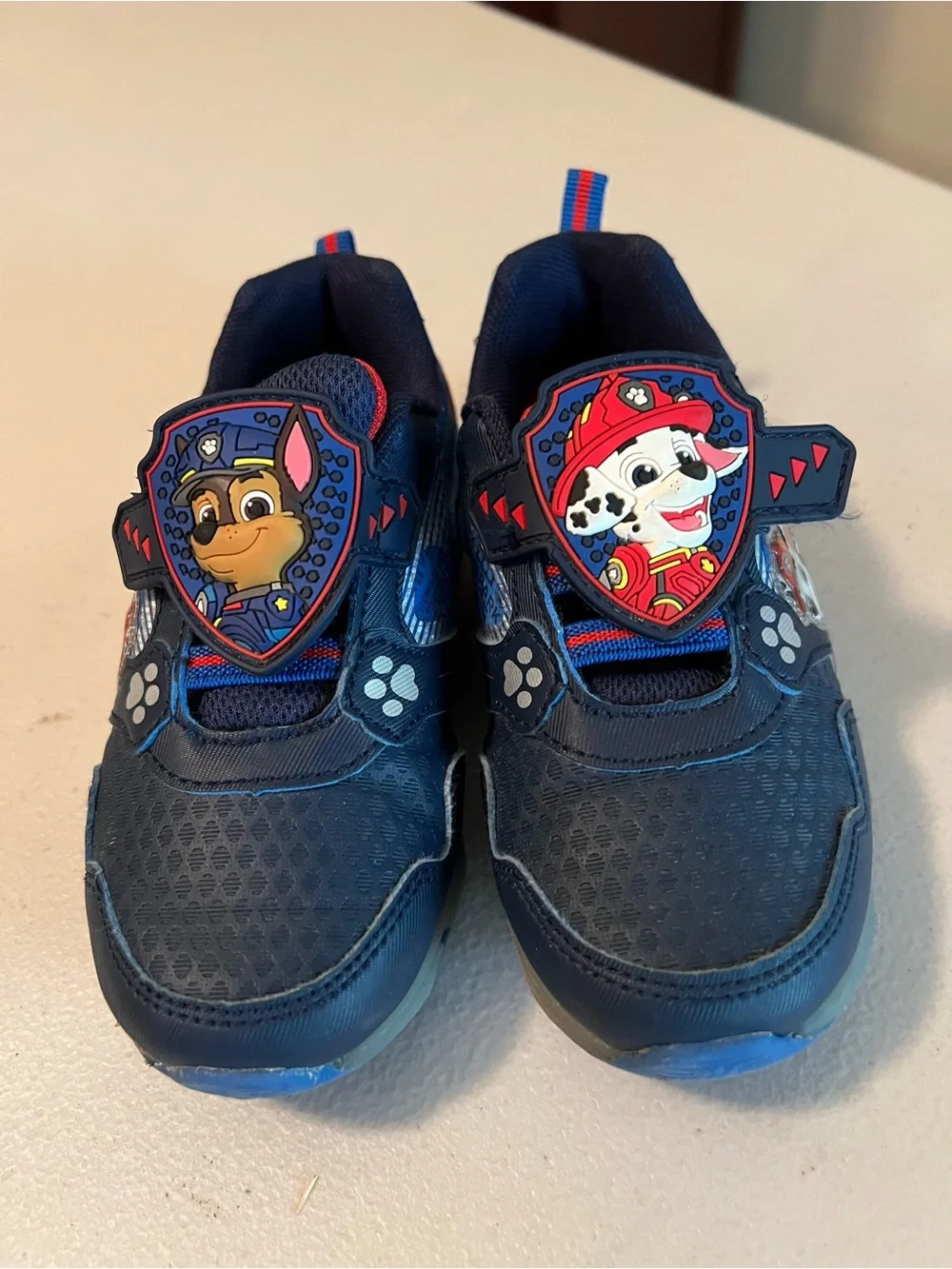 Paw Patrol Navy, Red & Blue Light-Up Kids Sneakers